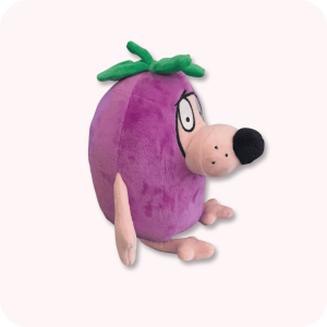Eggplant Courage Plush